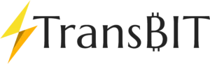 Trans₿IT Logo sn eslogan